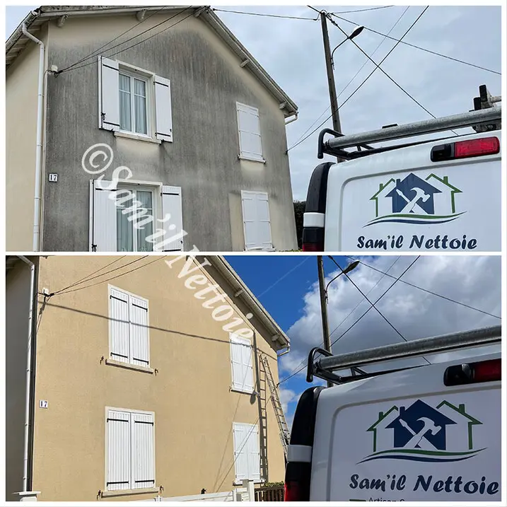 Nettoyage de façade Angoulême 16000